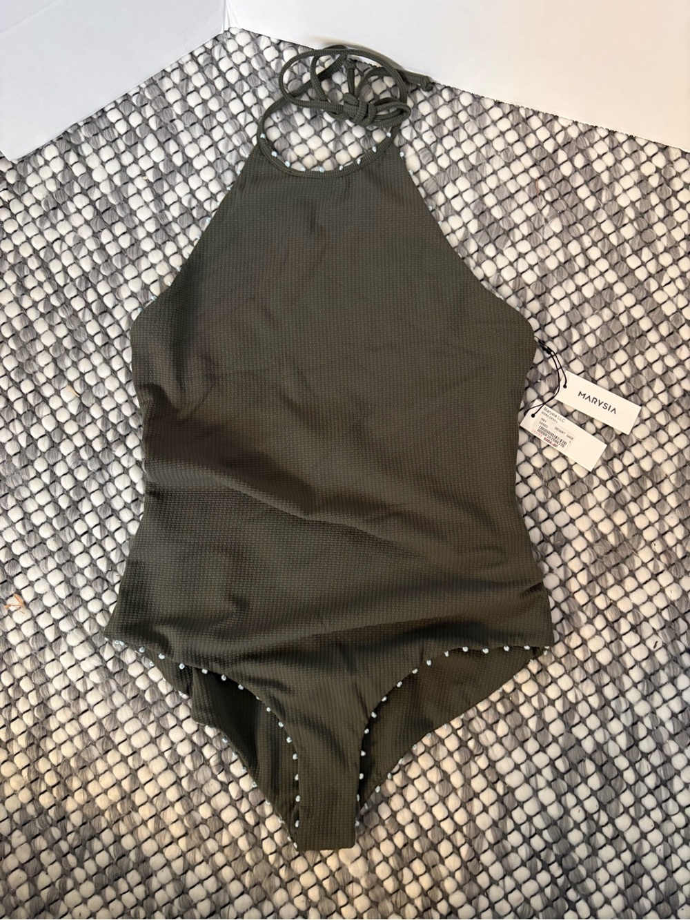NWT Marysia Swim Desert Sage One-Piece Swimsuit